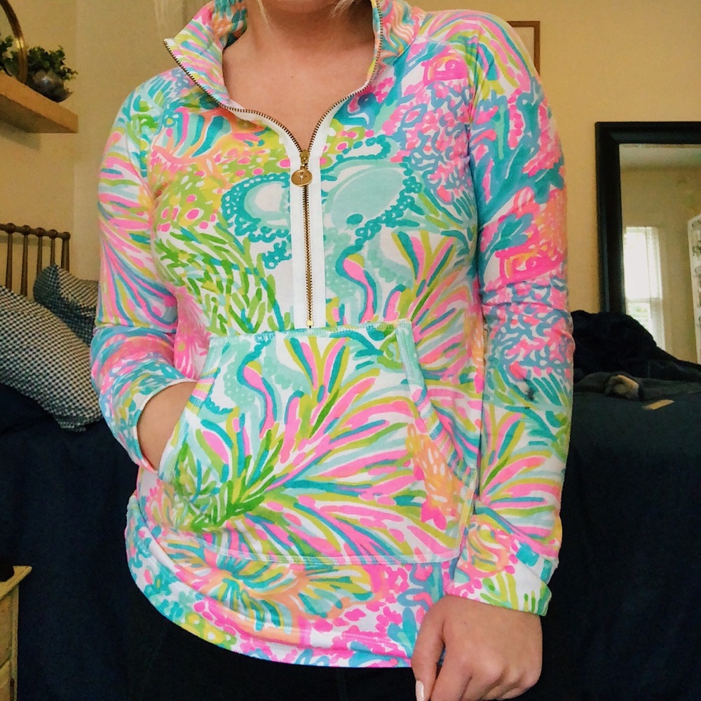 Lilly Pulitzer Half-Zip Top